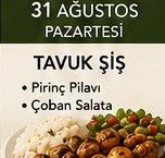 Tavuk Şiş - Florya Catering House örnek menü
